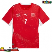 Camisa de Futebol Suíça Breel Embolo #7 Equipamento Principal Mundo 2026 Manga Curta